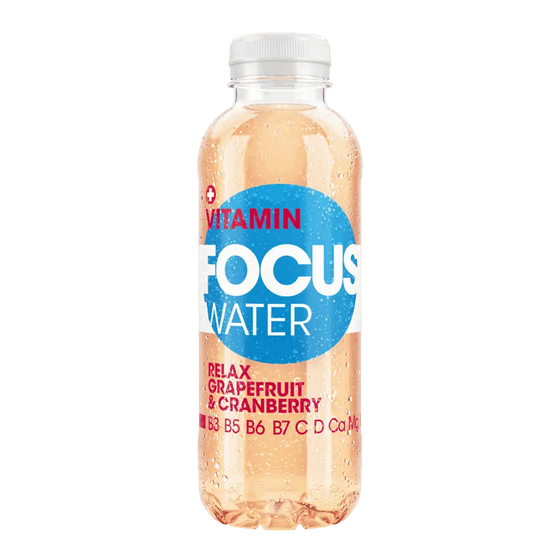 Focus Water Grapefruit & Cranberry